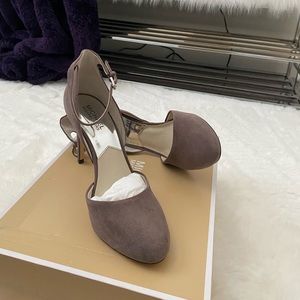 MICHAEL KORS, Color:Cinder, Material:Suede, Size9M, Hardware:Silver
